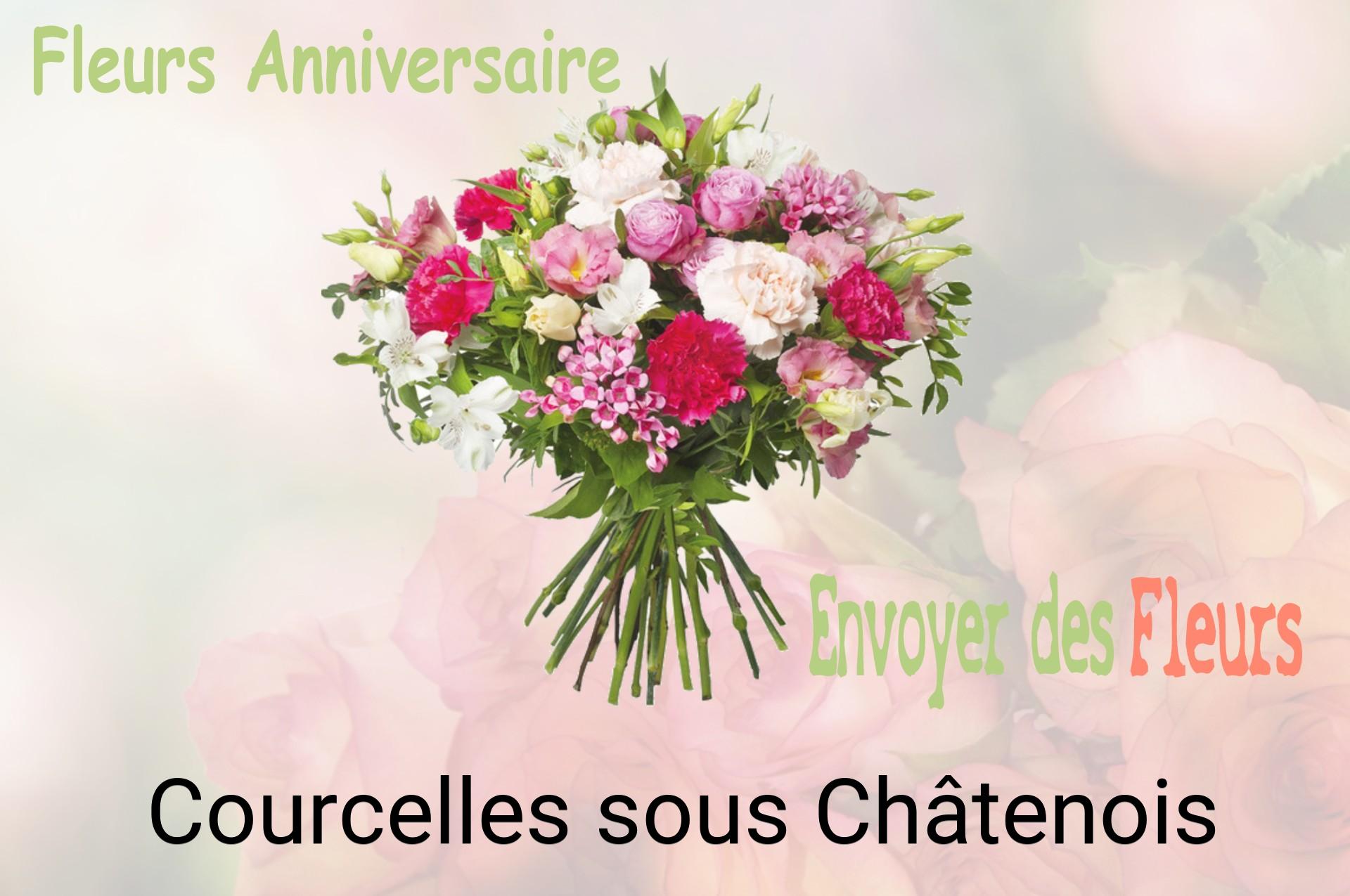 Bouquet de fleurs d’anniversaire livré à Courcelles-sous-Châtenois